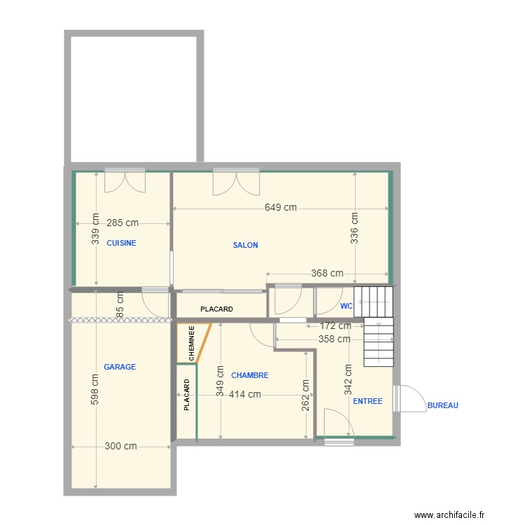 ARTIGUES rdc1. Plan de 0 pièce et 0 m2
