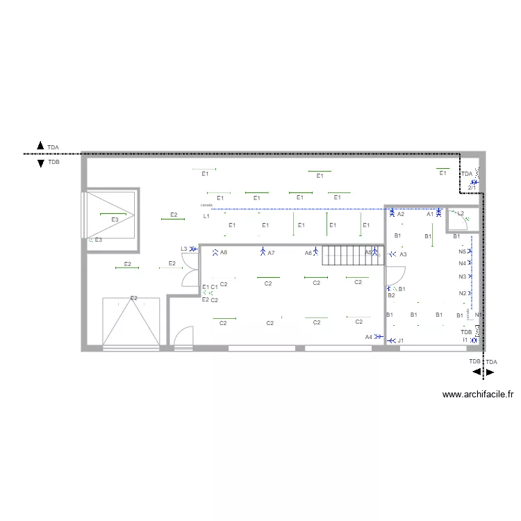 Rez Mercator. Plan de 