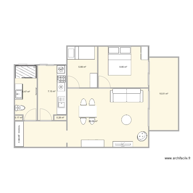 Santa Clara 2 base phase 1 pour la loc. Plan de 0 pièce et 0 m2