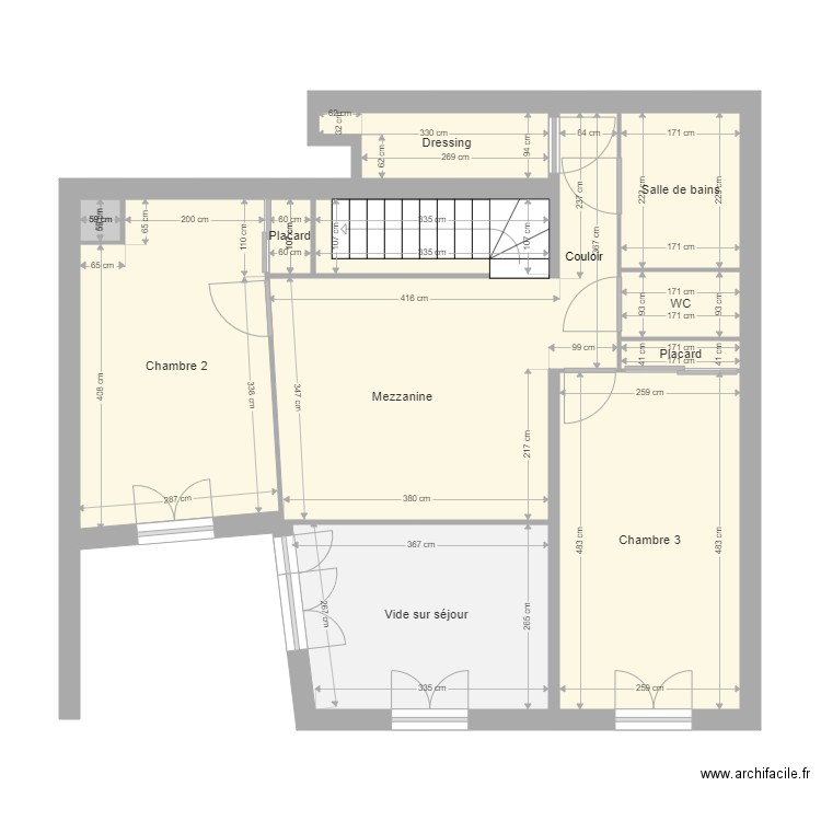 Charrière Niveau 2. Plan de 0 pièce et 0 m2