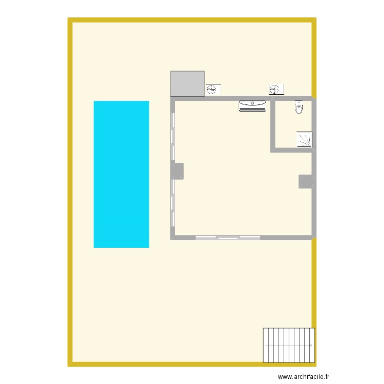 slmas4. Plan de 4 pièces et 203 m2