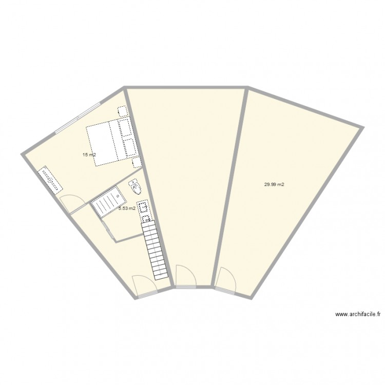 log3. Plan de 0 pièce et 0 m2