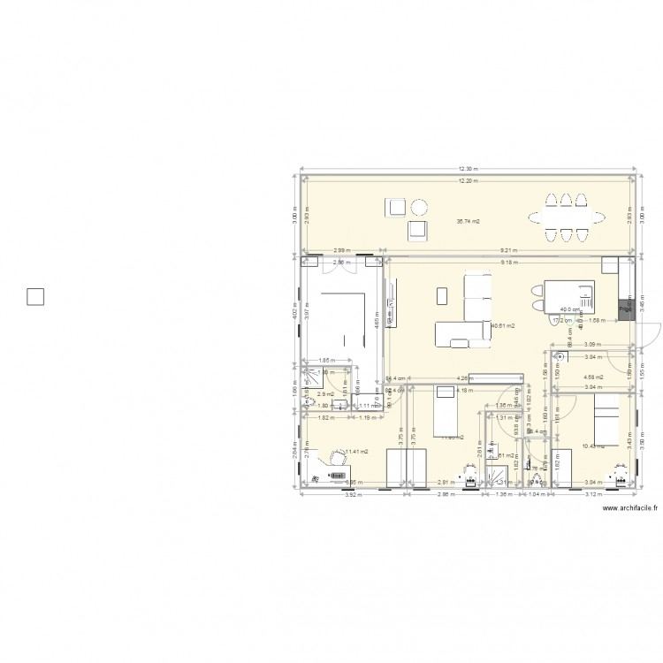 Tidou 2 F. Plan de 0 pièce et 0 m2