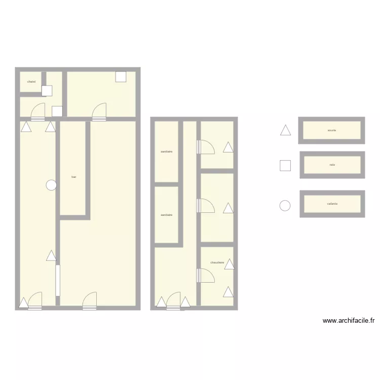 villa sapori. Plan de 