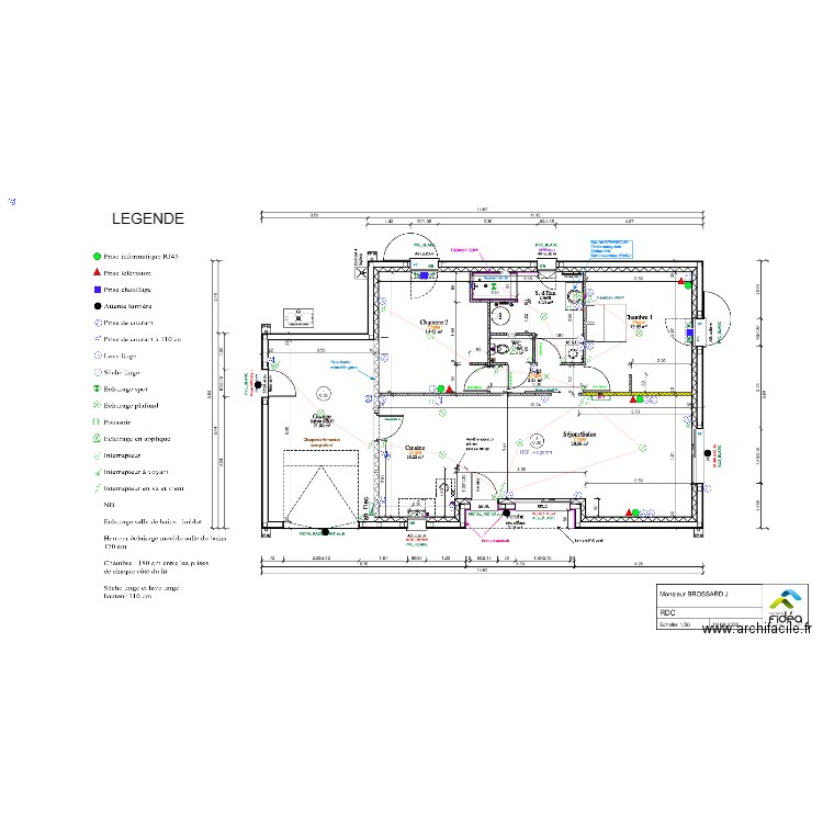 BROSSARD J. Plan de 0 pièce et 0 m2