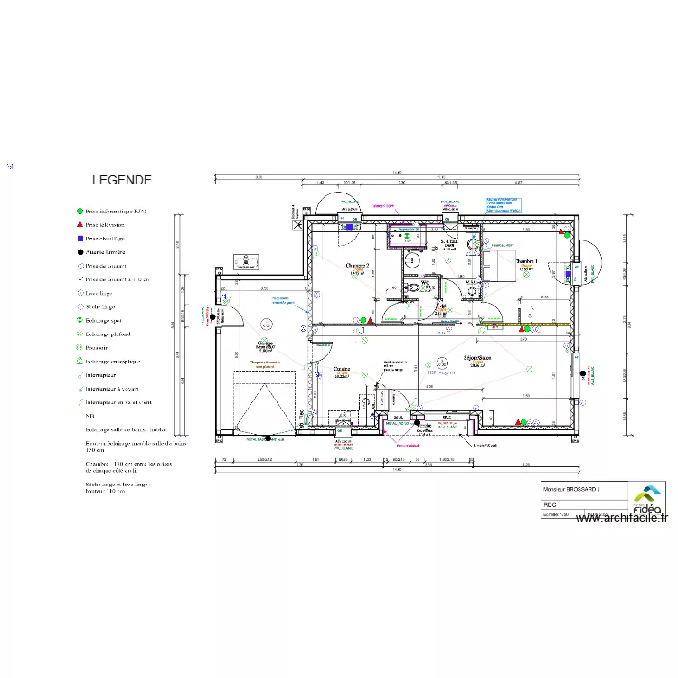 BROSSARD J. Plan de BROSSARD J. Plan de