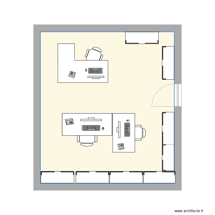 Bureau IM V2. Plan de 0 pièce et 0 m2