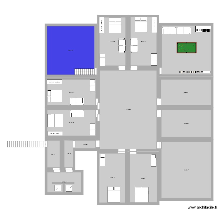 bunker. Plan de 0 pièce et 0 m2