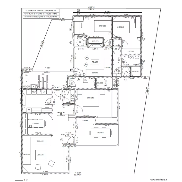 saly 3-1 obj. Plan de 