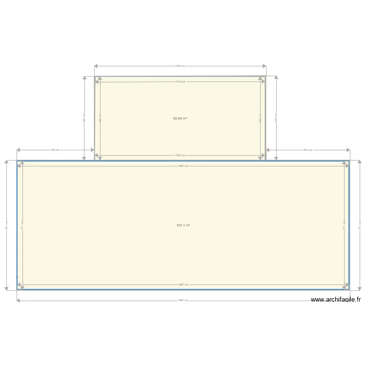 loge plus scene du palais de la rigolade. Plan de 
