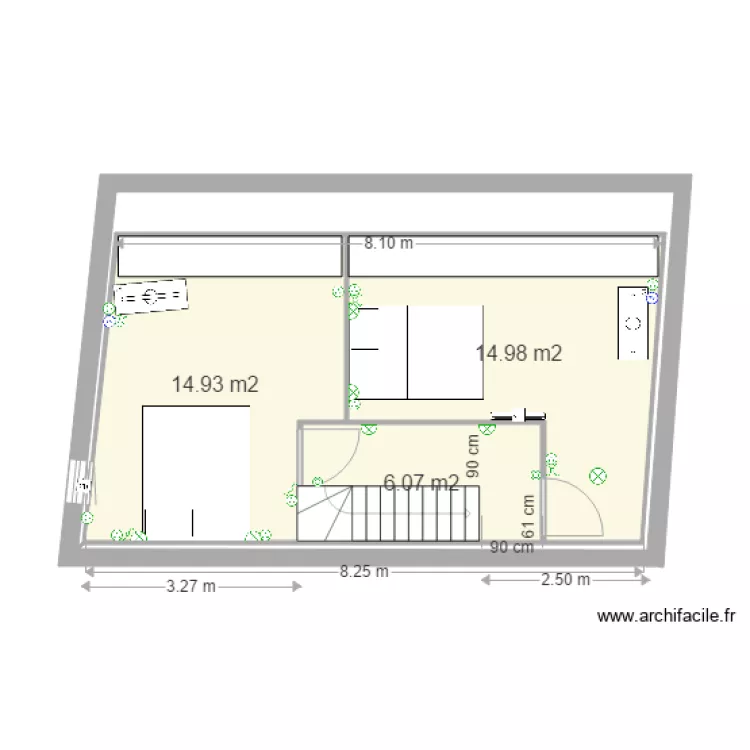 implantation haut. Plan de implantation haut. Plan de
