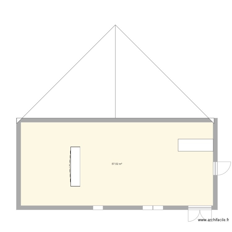 plan du magasin. Plan de 0 pièce et 0 m2