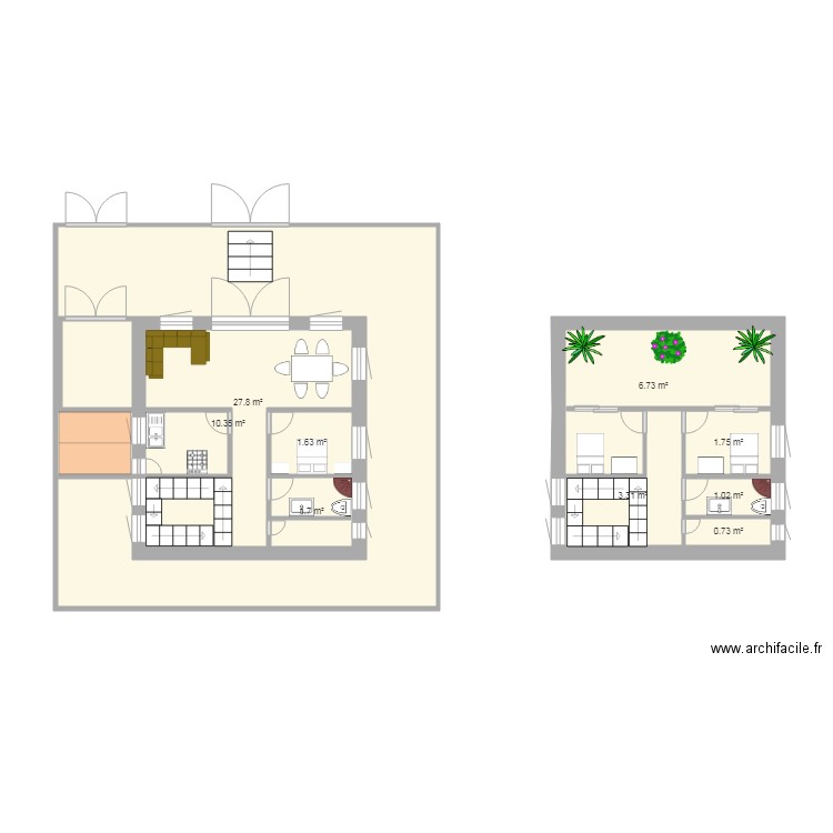 maison kerkennah. Plan de 0 pièce et 0 m2