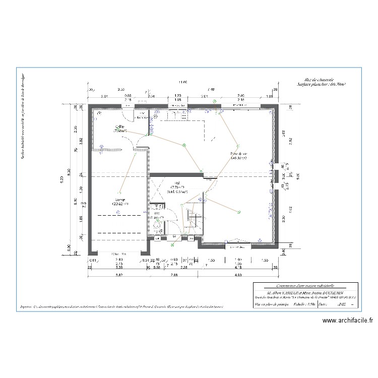 vasseur M&I. Plan de 0 pièce et 0 m2