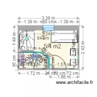 Salle de bain &eacute;tage