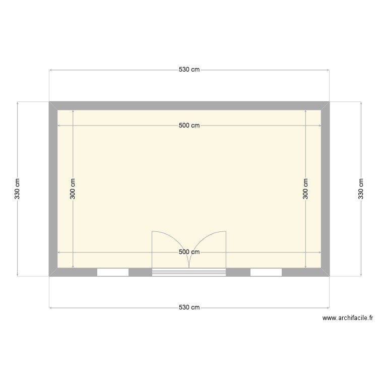 salle de priere . Plan de 0 pièce et 0 m2