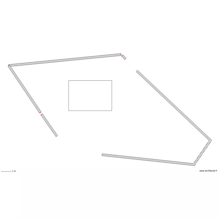 terrain clonas. Plan de 