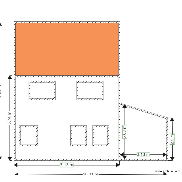 ssss. Plan de 0 pièce et 0 m2