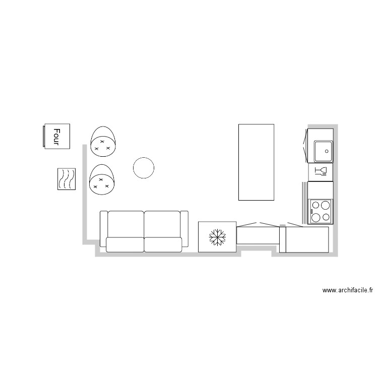 cuisine espagne. Plan de 0 pièce et 0 m2