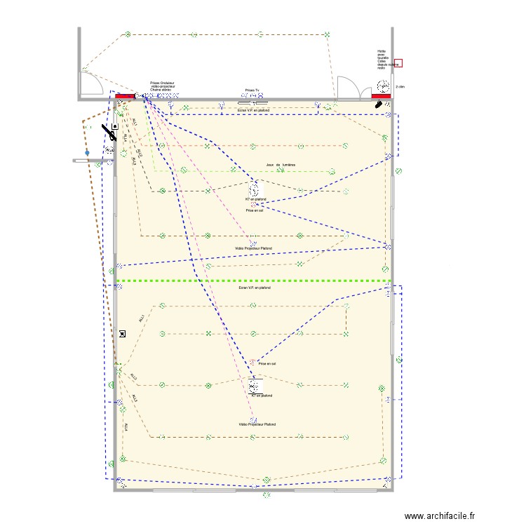 salle de conf élec 2 du 27 08 20. Plan de 0 pièce et 0 m2