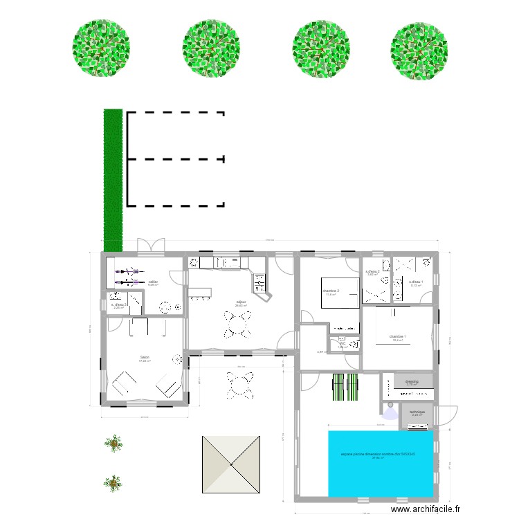 allemagne 4. Plan de 13 pièces et 139 m2