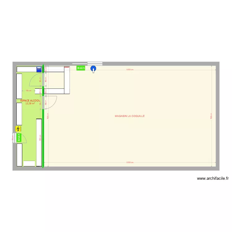 LA COQUILLE . Plan de 