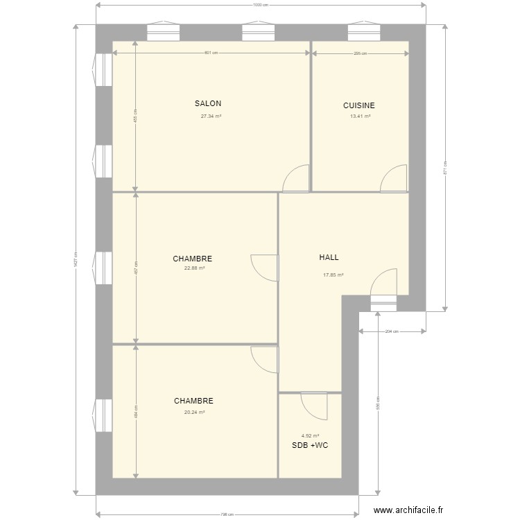 SANCHEZ . Plan de 0 pièce et 0 m2