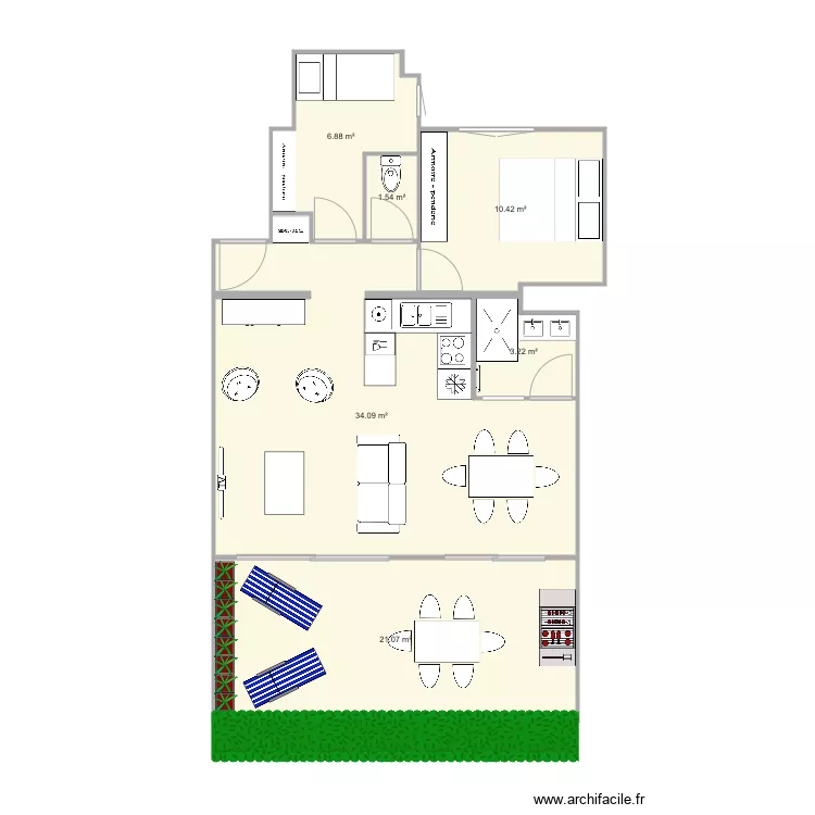 Californie final 2 sdb refaite. Plan de Californie final 2 sdb refaite. Plan de
