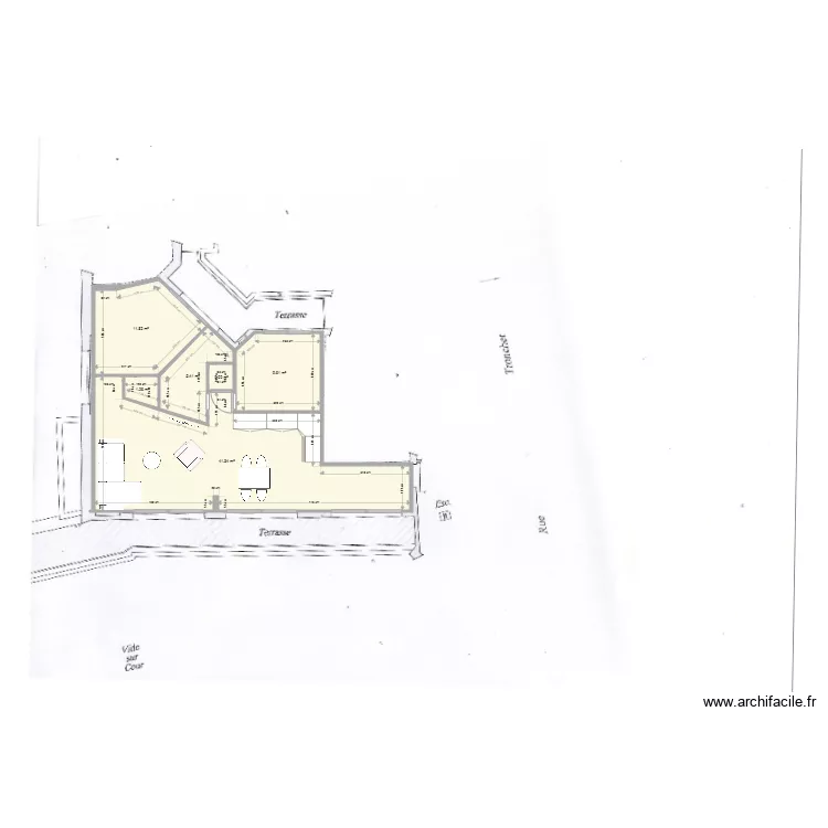 PARIS APPART projet 2020 cote et espace. Plan de PARIS APPART projet 2020 cote et espace. Plan de