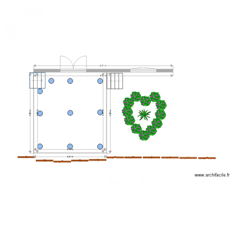 terrasse1. Plan de 0 pièce et 0 m2