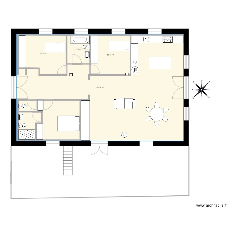 La Grève sur Mignon Grange. Plan de 0 pièce et 0 m2