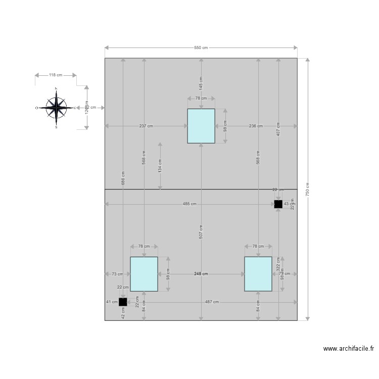 Plan de toiture v2. Plan de 0 pièce et 0 m2