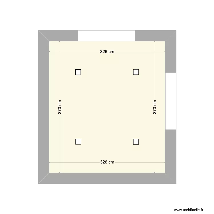 Loggia SPOT. Plan de 