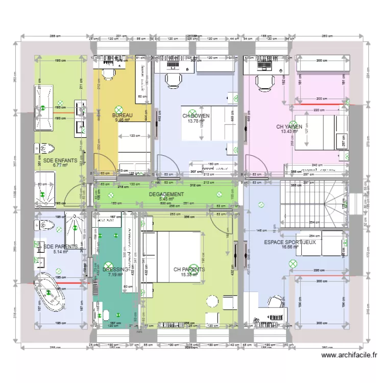 PLAN  ETAGE FINAL. Plan de 