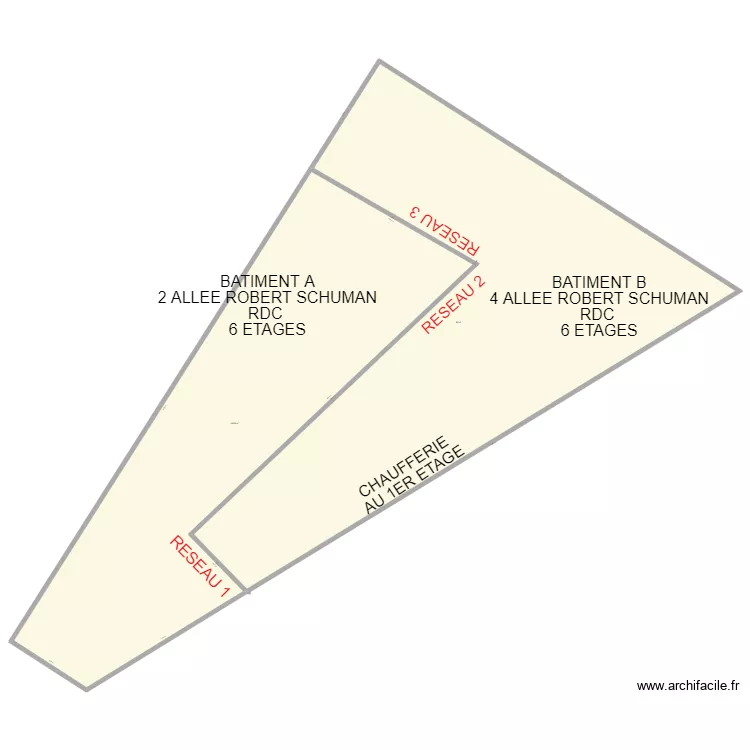 IRP ROBERT SCHUMAN VELIZY VILLACOUBLAY. Plan de 