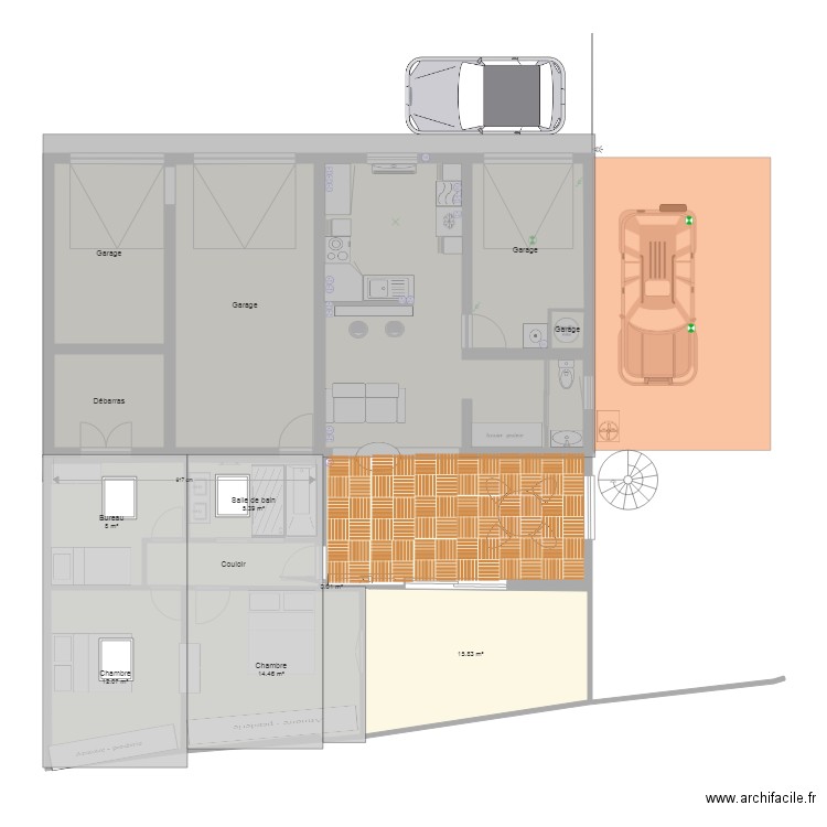 montbrun 81  BAS toitures. Plan de 0 pièce et 0 m2