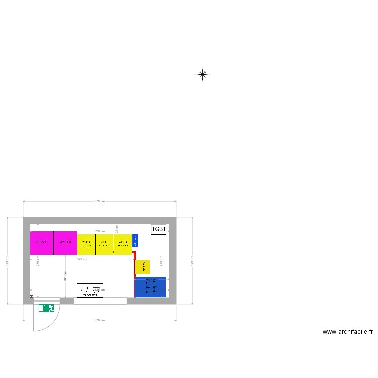 PLAN BUNGALOW HYPER U CHALLANS. Plan de 0 pièce et 0 m2