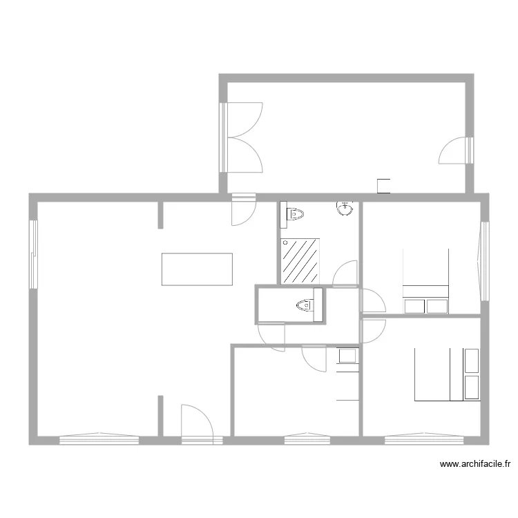 Cit&eacute; du douaire 8. Plan de 