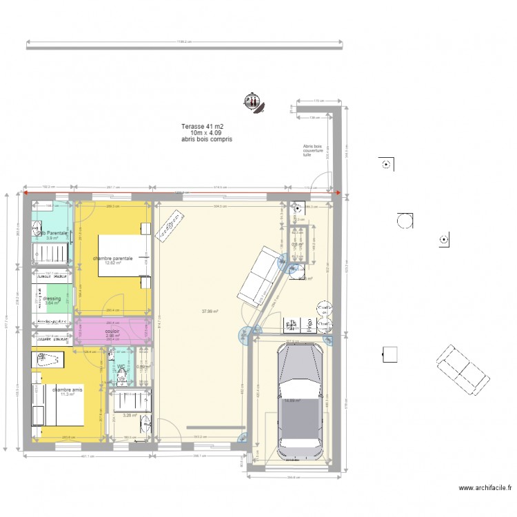 Maison Herbert Chauvigny 201116 22h00 avec info archi. Plan de 0 pièce et 0 m2