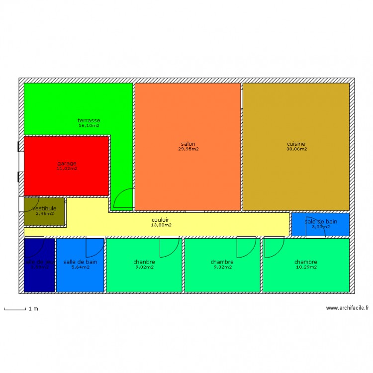 pavillon koese joel. Plan de 0 pièce et 0 m2