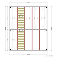 charpente 1er etage bati II solives