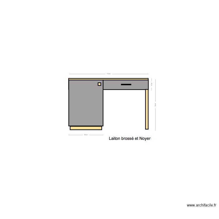 Bureau chambre 4. Plan de 0 pièce et 0 m2