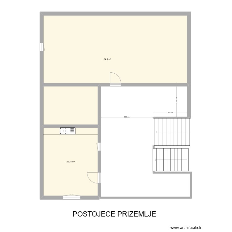 KAT. Plan de 0 pièce et 0 m2