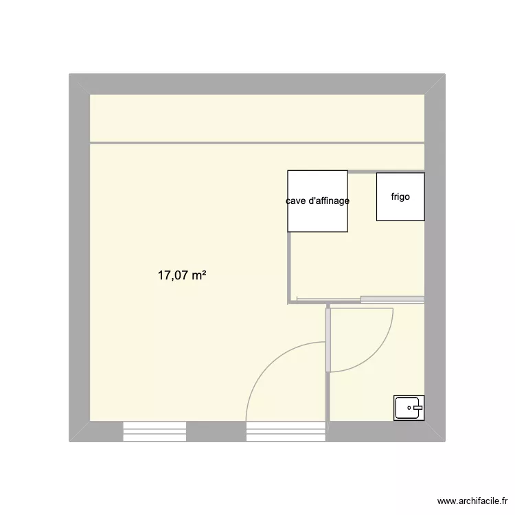 Maison rouge 1. Plan de 1 et 17 m² Maison rouge 1. Plan de 1 et 17 m²