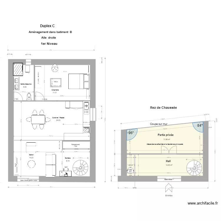 GFA BERTHOULET C. Plan de 
