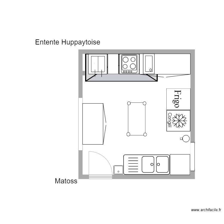 Alliance Huppaytoise. Plan de 0 pièce et 0 m2