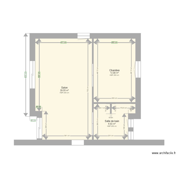 ACR ROUDIER. Plan de 0 pièce et 0 m2