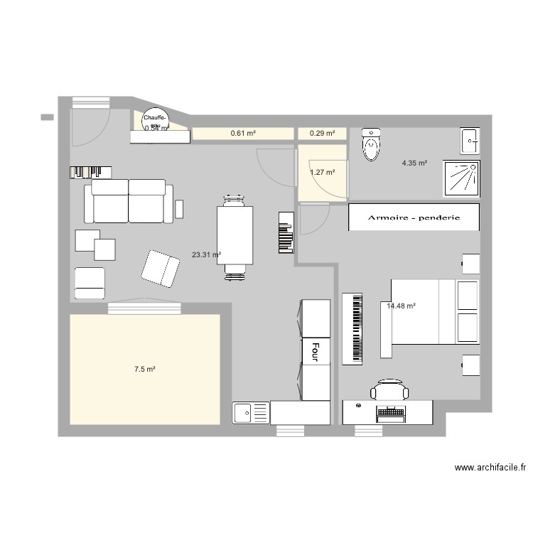 marseille 1. Plan de 0 pièce et 0 m2