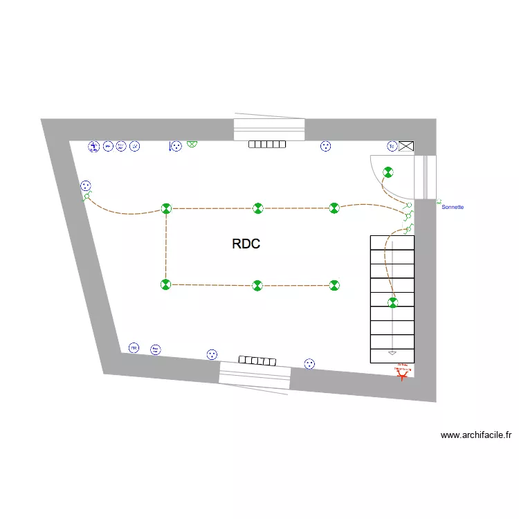 BERDELLOU. Plan de BERDELLOU. Plan de