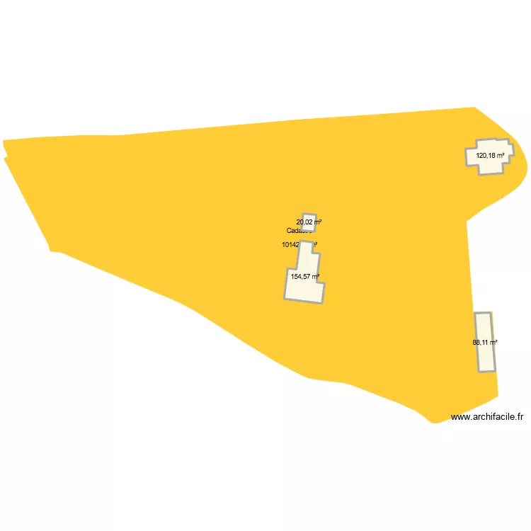 Mauvallon 2 Morvant. Plan de 